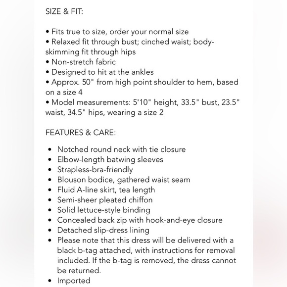 Jill Stuart Wedgwood Esme Pleated Chiffon Midi Dress - Picture 14 of 16